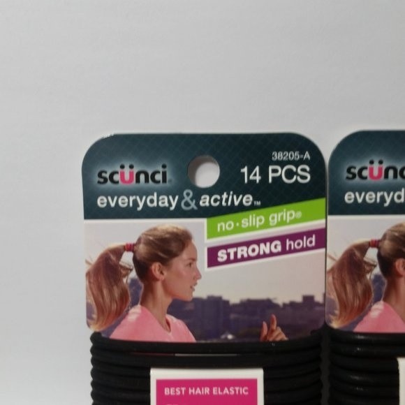 2 Scunci Everyday & Active No Slip Strong Hair Tie - Picture 2 of 7
